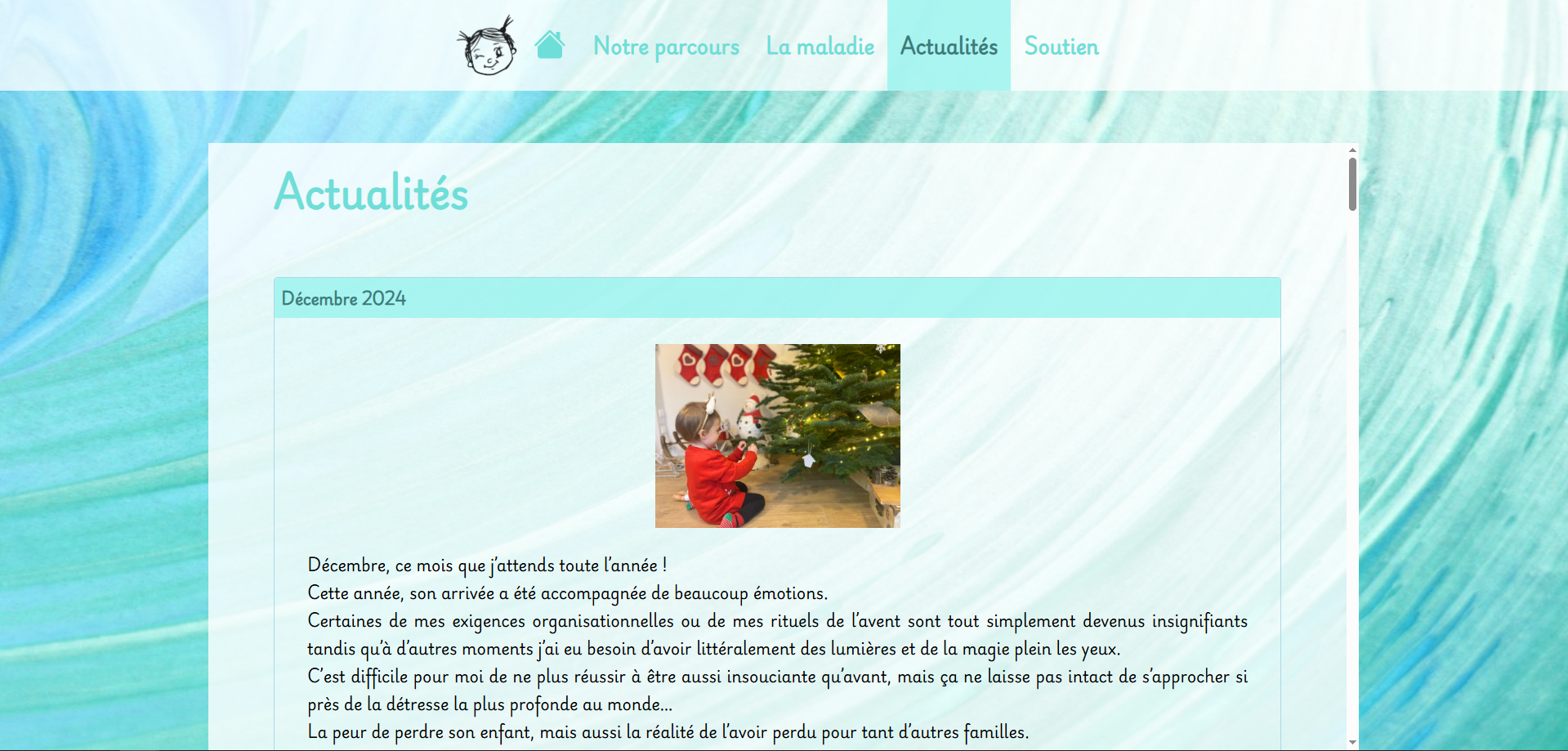 Un clin d'oeil pour Chiara